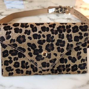 Leopard Print Belt Bag